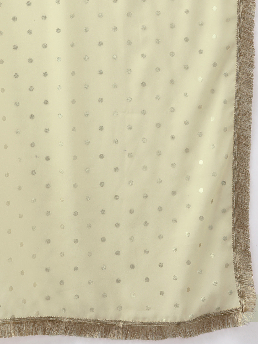 Ahalyaa Women Gold Beige Kurta Set