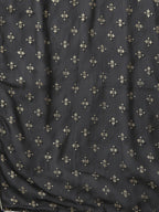 Ahalyaa Women Black Ethnic Motifs Printed Empire Kurta With Sharara & Dupatta