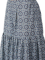 Ahalyaa Women Printed Blue Kurta Set