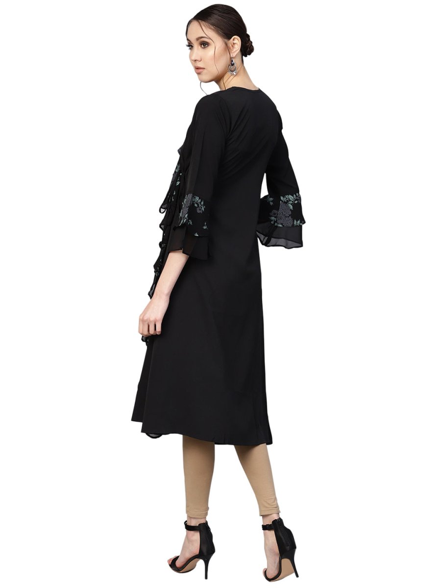 Ahalyaa Women's A-Line Georgette Kurta