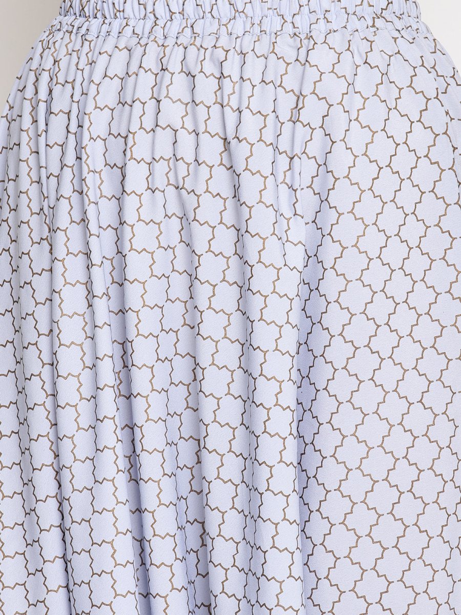 Ahalyaa Beautiful Crepe Printed Top With Harem Pant - Distacart