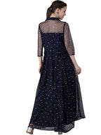 Ahalyaa Women Printed Maxi Dress - Distacart