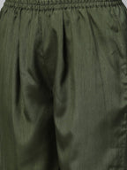 Ahalyaa Pleated Kurta with Palazzo Set
