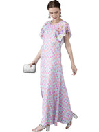 Ahalyaa Women Printed Long A- Line Kurta