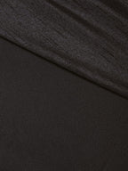 Ahalyaa Women Black Plain A-Line Kurta