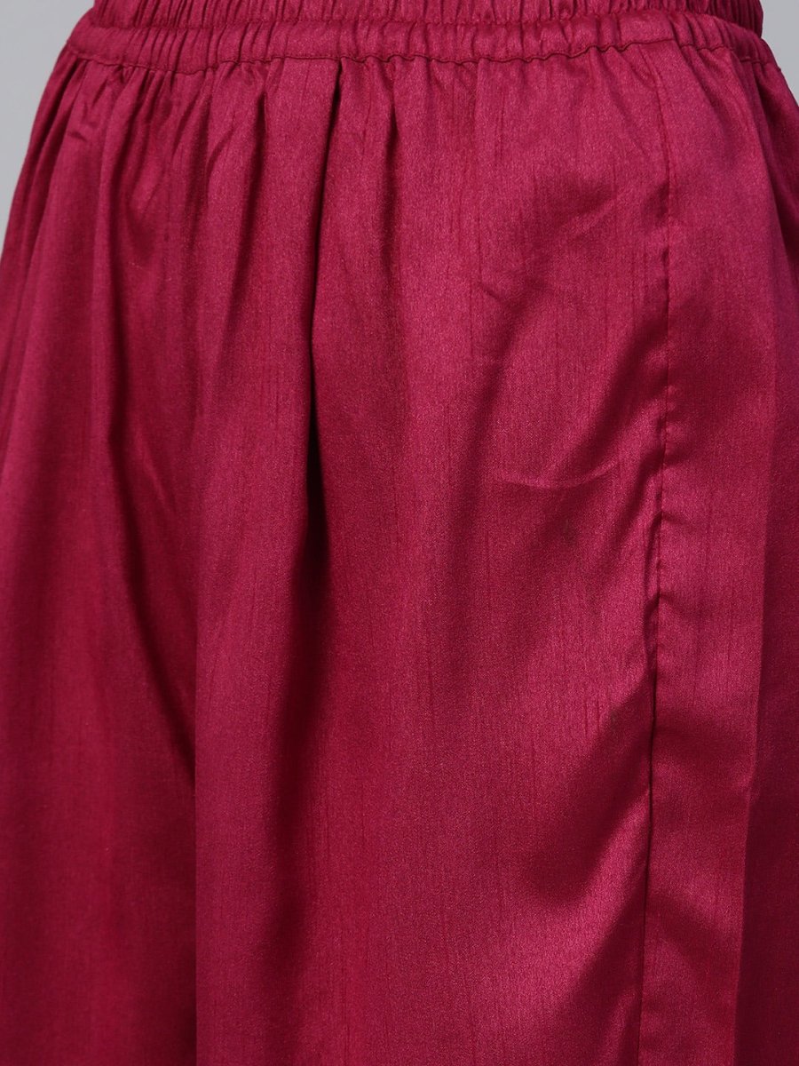 Ahalyaa Printed Kurta With Palazzo