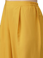 Ahalyaa Mustard Kurta with Palazzo Set