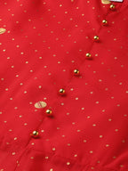 Ahalyaa Bandhani Print Anarkali Kurta with Palazzo