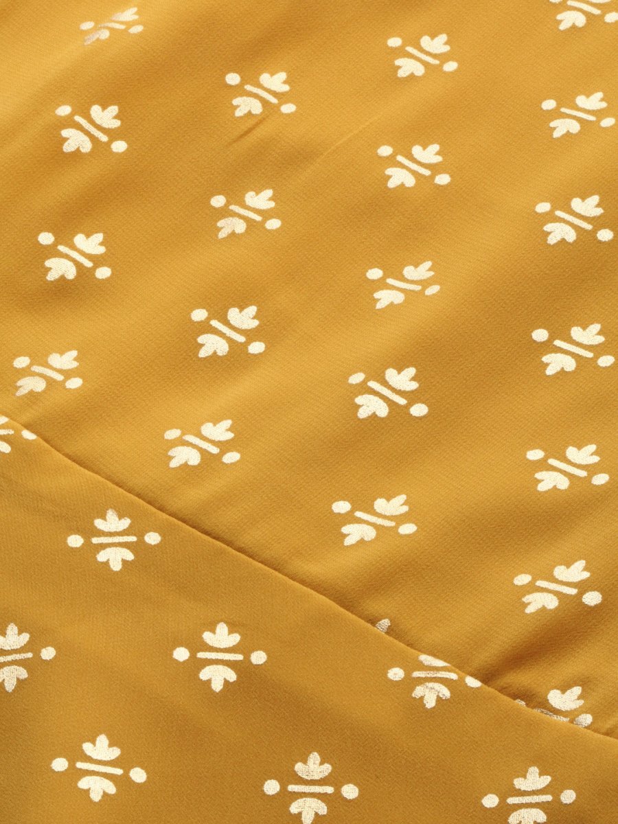 Ahalyaa Mustard Suit Set