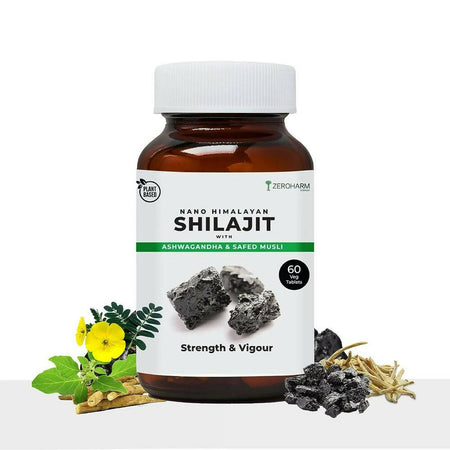 Zeroharm Nano Himalayan Sj With Ashwagandha, Safed Musli
