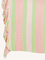Ahalyaa Women's Striped Ready to Wear Saree