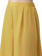 Ahalyaa Women One Shoulder Top with Palazzo Set