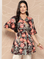 Ahalyaa Floral Printed Tunic