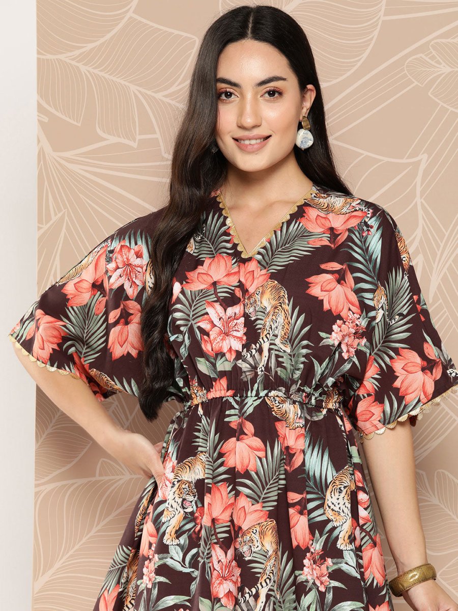 Ahalyaa Floral Printed Tunic