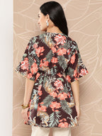 Ahalyaa Floral Printed Tunic