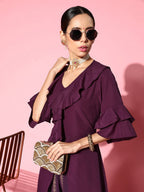 Ahalyaa Women Solid Co-Ords - Distacart