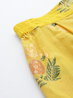 Ahalyaa Printed Pure Cotton Tunic With Palazzos