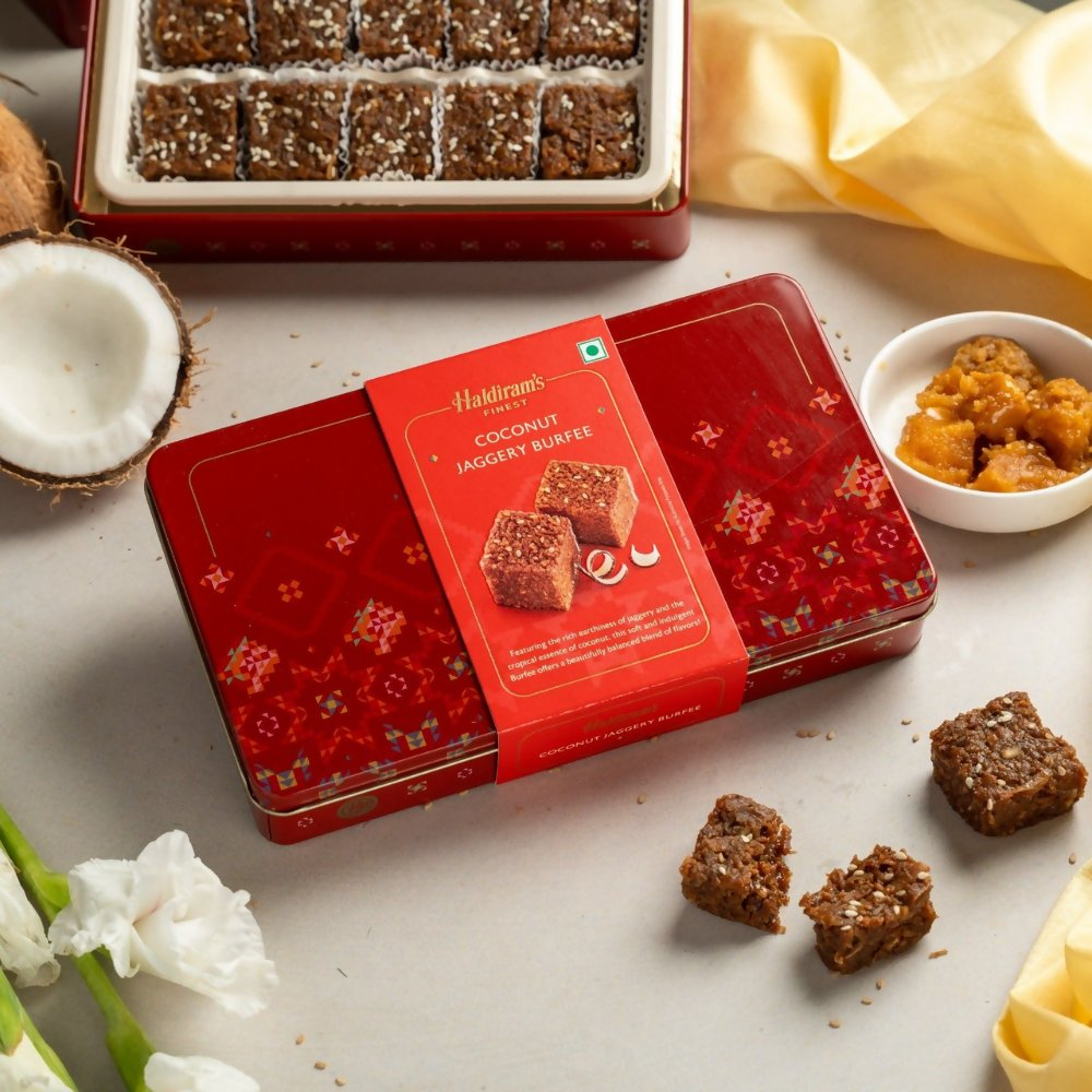 Haldiram's Coconut Jaggery Burfee - Distacart