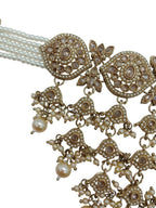 Jewel City Traditional Kundan Choker Necklace Set with Earrings & Maang Tikka – Handcrafted Bridal Jewelry for Weddings & Festivals