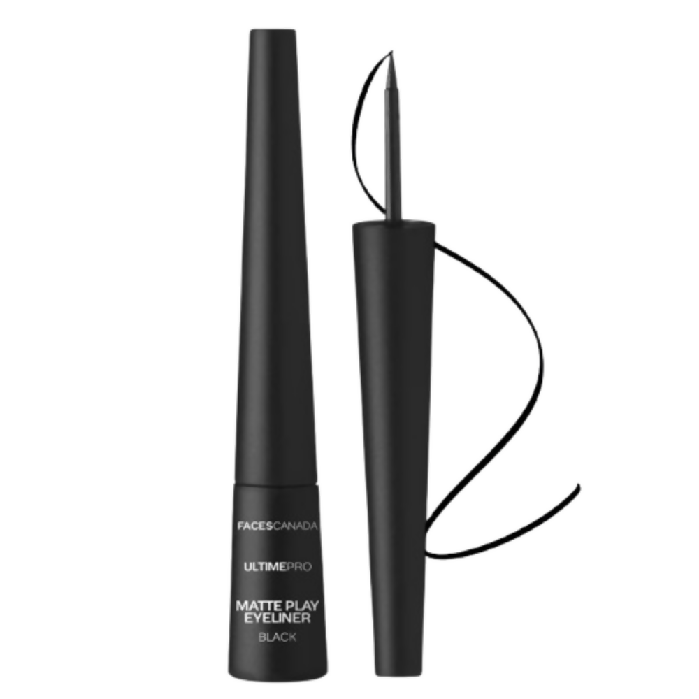 Faces Canada Ultime Pro Matte Play Eyeliner - Black