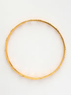 NVR Women's Set of 4 Gold-Polished CZ Stone-Studded Bangles - Distacart