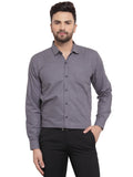 Jainish Men's Cotton Solid Charcoal Grey Formal Shirt's ( SF 361Charcoal ) - Distacart