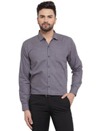 Jainish Men's Cotton Solid Charcoal Grey Formal Shirt's ( SF 361Charcoal ) - Distacart