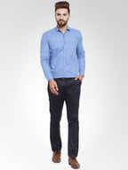 Jainish Men's Cotton Solid Light Blue Formal Shirt's ( SF 361Light-Blue ) - Distacart