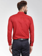 Jainish Men's Cotton Solid Maroon Formal Shirt's ( SF 361Mehroon ) - Distacart