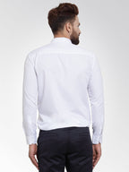 Jainish Men's Cotton Solid White Formal Shirt's ( SF 361White ) - Distacart