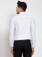 Jainish White Men's Cotton Solid Button Down Formal Shirts ( SF 713White ) - Distacart