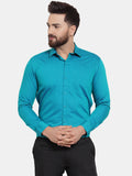 Jainish Green Men's Cotton Polka Dots Formal Shirts ( SF 739Green ) - Distacart
