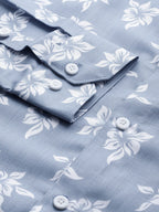 Jainish Blue Men's Cotton Printed Formal Shirt's ( SF 755Sky ) - Distacart