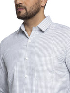 Jainish Black Men's Cotton Checked Formal Shirt's ( SF 758Black ) - Distacart