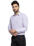 Jainish Multi Men's Cotton Checked Formal Shirt's ( SF 776Voilet ) - Distacart