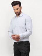 Jainish Silver Men's Solid Formal Shirts ( SF 777Steel-Grey ) - Distacart