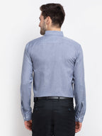 Jainish Grey Men's Button Down Collar Cotton Formal Shirt ( SF 785Grey ) - Distacart