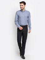Jainish Grey Men's Button Down Collar Cotton Formal Shirt ( SF 785Grey ) - Distacart