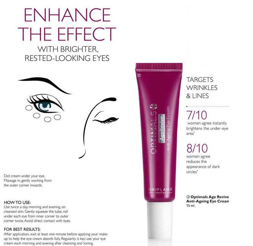 Oriflame Optimals Age Revive Anti-Ageing Eye Cream