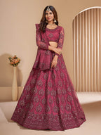 Myra Lilac Heavy Embroidered Designer Lehenga