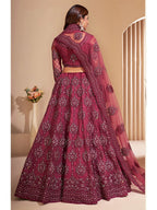 Myra Lilac Heavy Embroidered Designer Lehenga