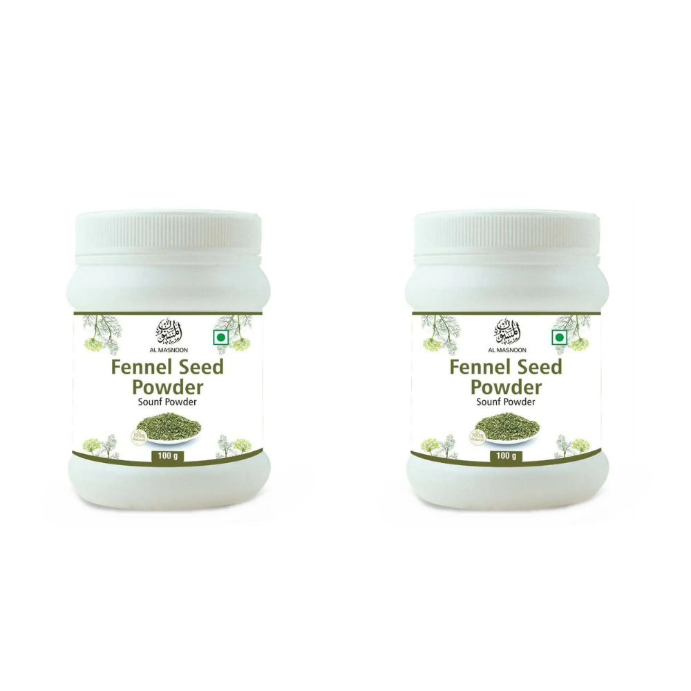 Al Masnoon Fennel Seed Powder - Distacart