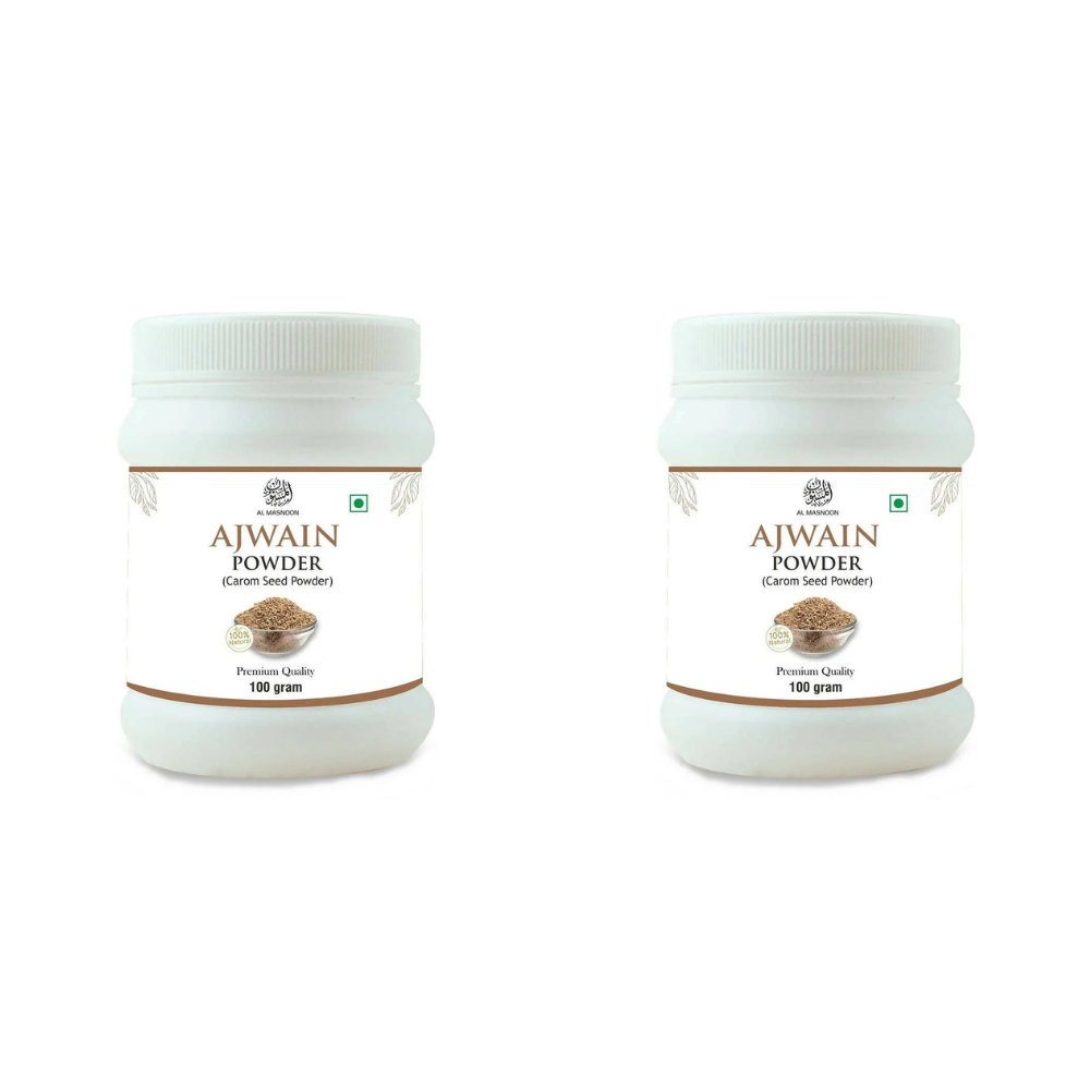 Al Masnoon Ajwain Powder (Carom Seeds Powder) - Distacart