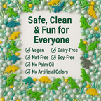 dino sprinkles for decorations 01 120 gm