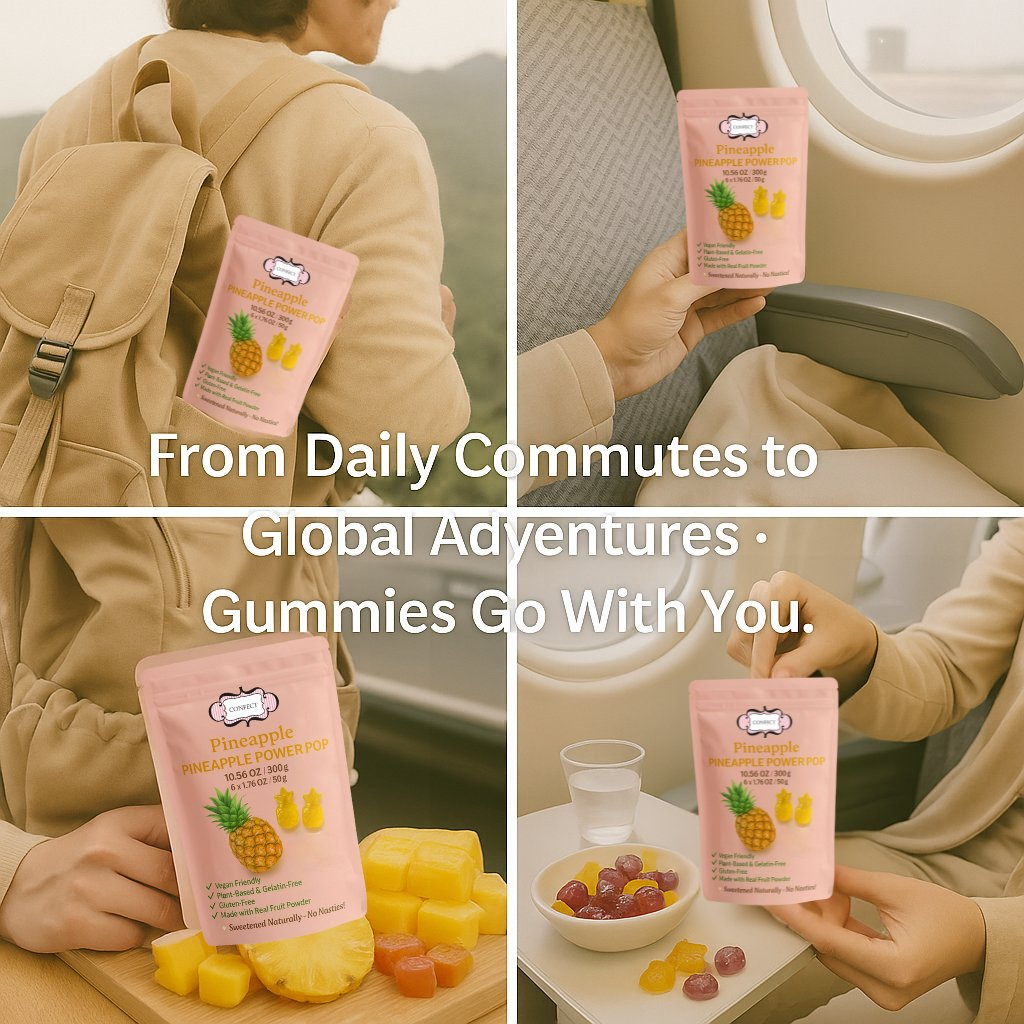 pineapple power pop gummies