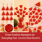 watermelon wave pop gummies