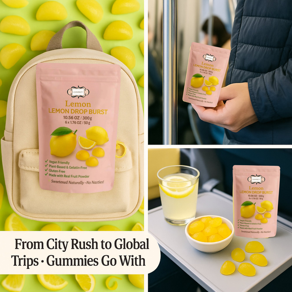 lemon drop burst gummies