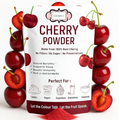cherry powder pure natural fruit powder for smoothies baking beverages juices tea diy recipes vegan gluten free no added sugar 100 gm