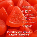 watermelon wave pop gummies