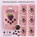 grape juice burst gummies